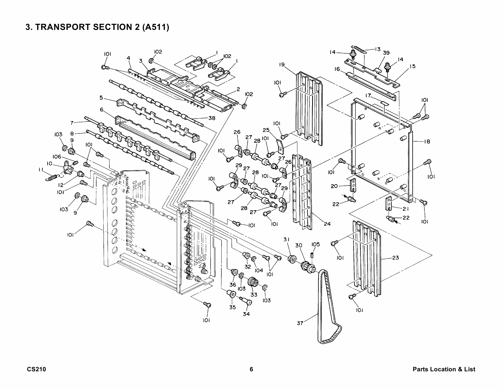 RICOH Options A511 CS210 Parts Catalog PDF download-2